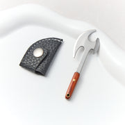 Mini Double-Edged Battle Axe Keychain Knife - Utility Pocket Knife